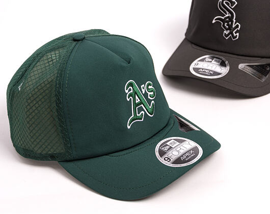 Kšiltovka New Era - MLB APEX 9FORTY A-Frame - Oakland Athletics - Team Color
