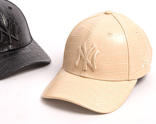 Dámská Kšiltovka New Era - MLB PU Pattern 9FORTY - NY Yankees - Stone