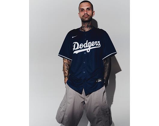 Dres Nike - MLB Limited Alternate 2 Men's Jersey - Los Angeles Dodgers - Deep Royal Blue
