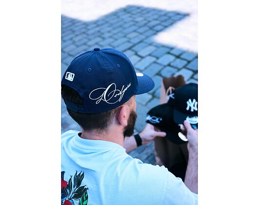 Kšiltovka New Era - MLB Side Script 9FORTY M-CROWN - LA Dodgers - Royal
