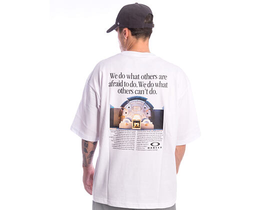 Triko Oakley - Enhance Qdc Ss Tee Bp 5.0 - White