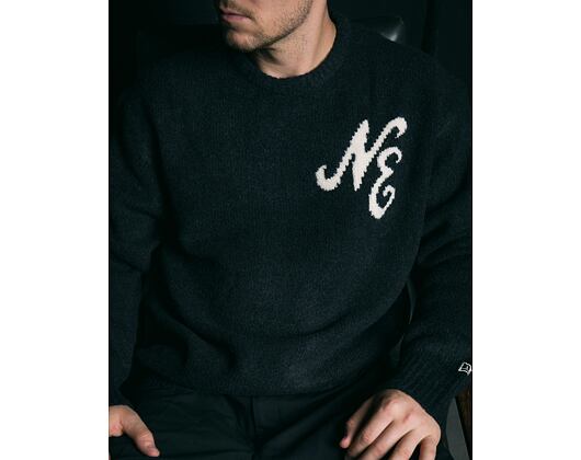 Svetr New Era - Branded Seasonal Knit Sweater - Navy