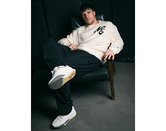 Svetr New Era - Branded Knit Sweater - Cream