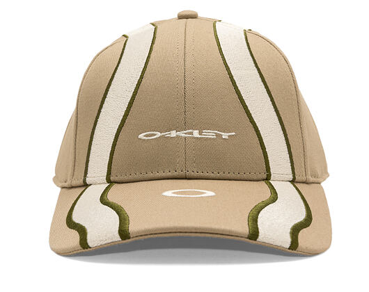Kšiltovka Oakley - Oakley Wave Cap - Pebble/Mist