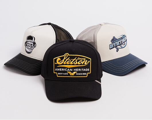 Kšiltovka Stetson - Trucker Cap Eagle