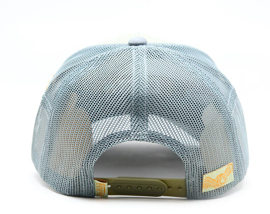 Kšiltovka Von Dutch - Trucker - Patch - Green / Light Blue
