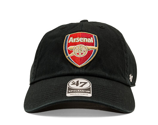 Kšiltovka '47 Brand - Clean Up Arsnfc - Arsenal FC - Black
