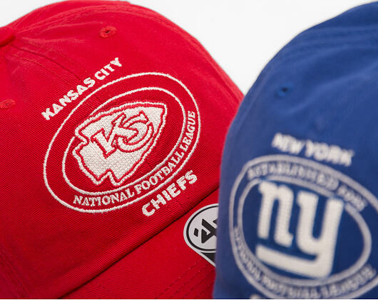 Kšiltovka '47 Brand - NFL Circle Tone CLEAN UP - Kansas City Chiefs - Red