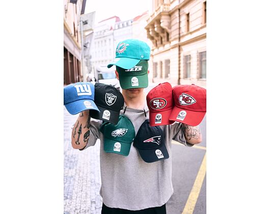 Kšiltovka '47 Brand - NFL CLEAN UP - Philadelphia Eagles