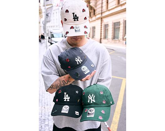 Kšiltovka '47 Brand - MLB Scatter Cleanup CLEAN UP - NY Yankees - Green