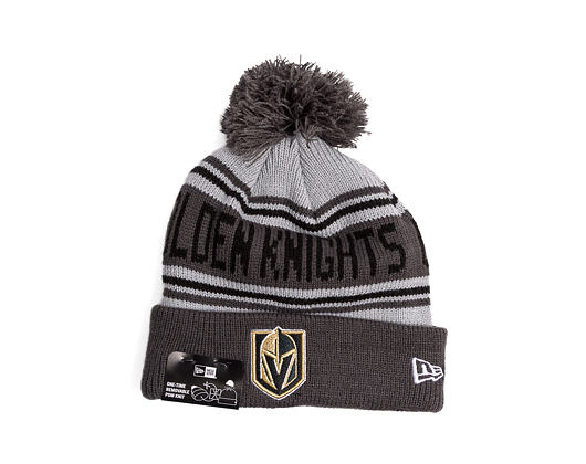 Kulich New Era - NHL Evergreen Wordmark Pom Medium Knit - Vegas Golden Knights - Team Color