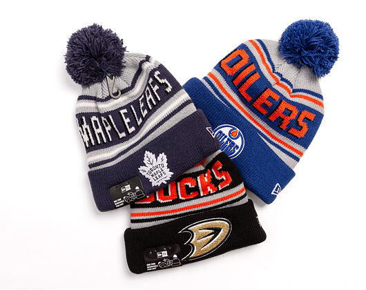 Kulich New Era - NHL Evergreen Wordmark Pom Medium Knit - Toronto Maple Leafs - Team Color