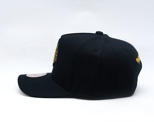 Kšiltovka Mitchell & Ness - NHL Black And Gold Pro Snapback - Chicago Blackhawks - Black