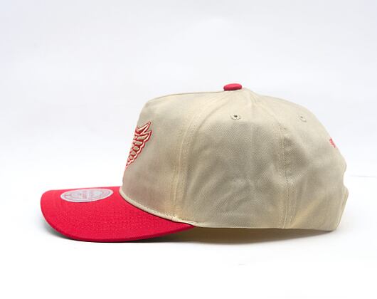 Kšiltovka Mitchell & Ness - NHL Retro Roots Deadstock Vntg - Detroit Red Wings - Cream