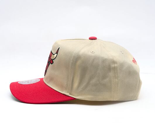 Kšiltovka Mitchell & Ness - NBA Retro Roots Deadstock - Chicago Bulls - Cream