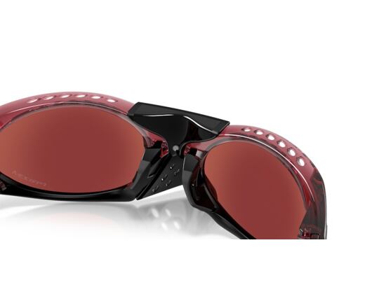 Brýle Oakley Plantaris Transparent Iron Red/PRIZM Snow Black