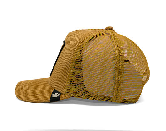 Kšiltovka Goorin - Corduroy Boss - Snake - Amber