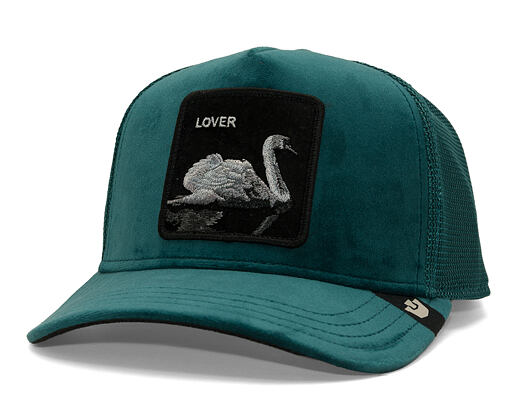 Kšiltovka Goorin - Velour Lover - Swan - Sea