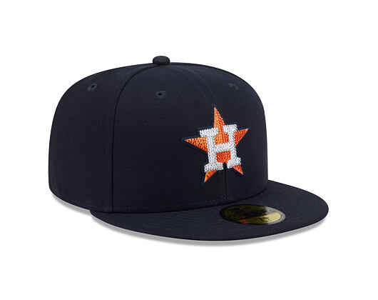 Kšiltovka New Era - MLB Rhinestone Badge 59FIFTY - Houston Astros - Team Color