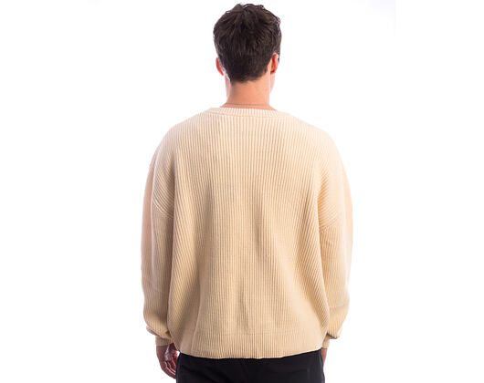 Mikina Karl Kani - KK Script Knit Oversized Crew - Off White