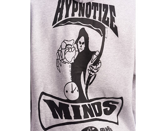 Mikina Huf - Three 6 Mafia Memphis Po Hoodie - Heather Grey