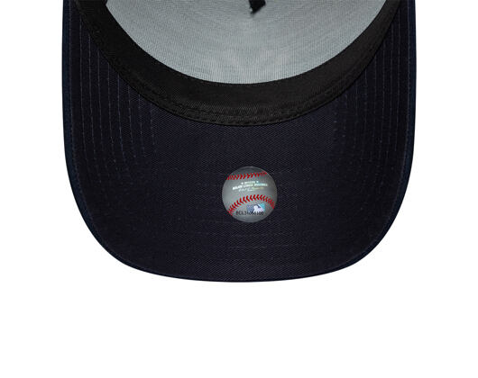 Kšiltovka New Era - MLB Suede Visor 9FORTY A-Frame - NY Yankees - Cilantro Green / Navy
