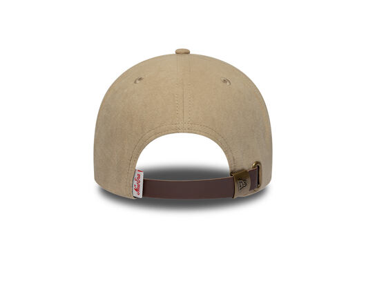 Kšiltovka New Era - Branded Faux Suede 9FORTY M-CROWN - Stone