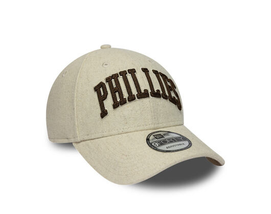 Kšiltovka New Era - MLB Wordmark 9FORTY - Philadelphia Phillies - Stone