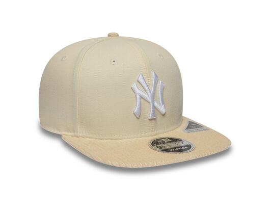 Kšiltovka New Era - MLB Cord Visor 9FIFTY Original Fit - NY Yankees - Cream