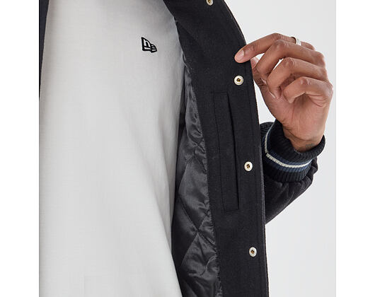 Bunda New Era - MLB Ds Varsity Jacket - NY Yankees - Black