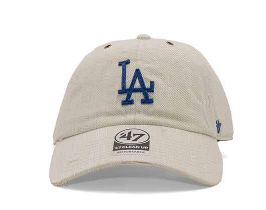Kšiltovka '47 Brand - MLB Worn In Cooperstown CLEAN UP - LA Dodgers