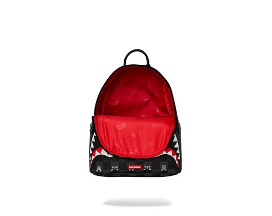 Batoh Sprayground - Gray Peeking Character Check Savage Backpack