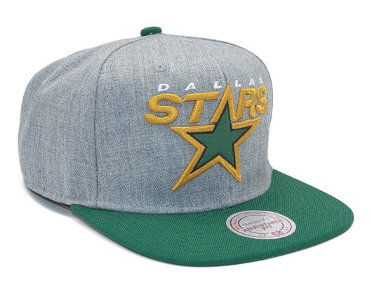 Kšiltovka Mitchell & Ness Dallas Stars Team Pop Green Velcro