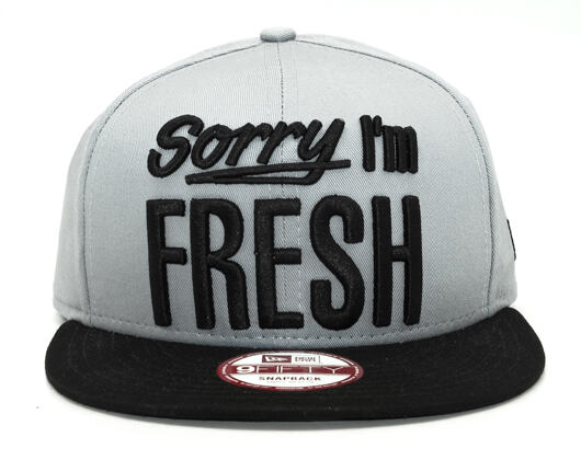 Kšiltovka New Era Sorry Iam Fresh Gray/Black Snapback