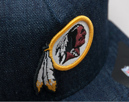 Kšiltovka New Era NFL Denim Washington Redskins Navy/Team Colors Snapback