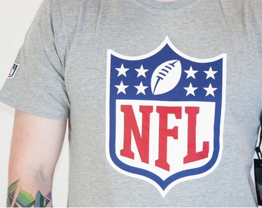 Triko New Era NFL Team Logo Heather Grey