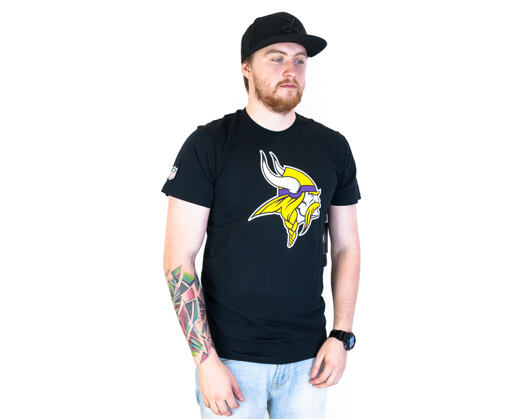 Triko New Era NFL Team Logo Minnesota Vikings Black