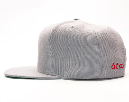 Kšiltovka Snapbacks.cz Smokey Grey Vibration ÓČKO Snapback