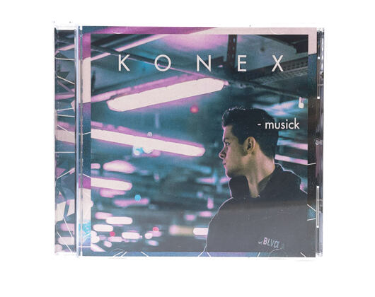 Set Snapback + CD KONEX Musick EP Pack White