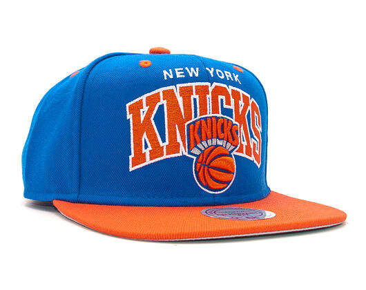 Kšiltovka Mitchell & Ness Team Arch New York Knicks Royal Snapback