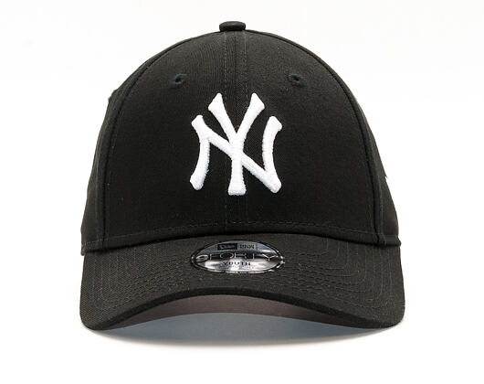 Dětská Kšiltovka New Era League Basic New York Yankees Black Youth 9FORTY Strapback