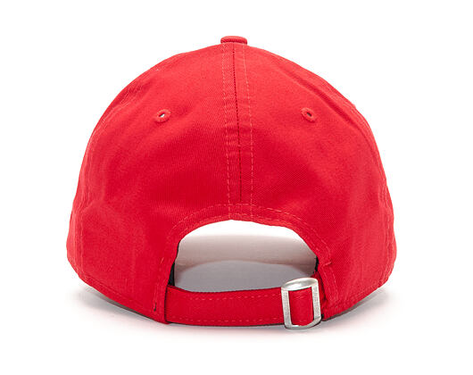 Kšiltovka New Era 9FORTY MLB League Basic New York Yankees Strapback Scarlet / White
