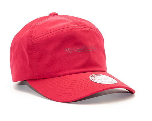 Kšiltovka Mitchell & Ness Warm Up Hybrid Brand Burgundy Strapback