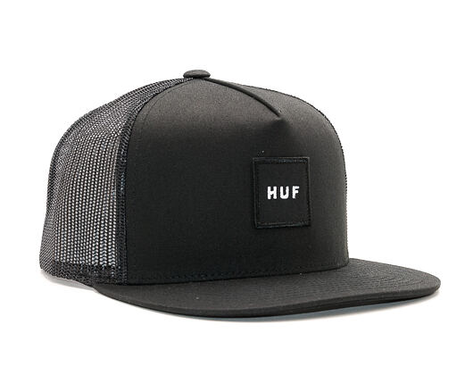 Kšiltovka HUF Box Logo Trucker Black Snapback