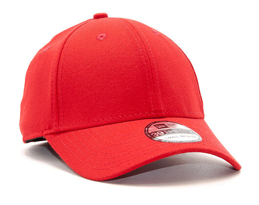 Kšiltovka New Era Basic Flag 39thirty Scarlet/White Stretchfit