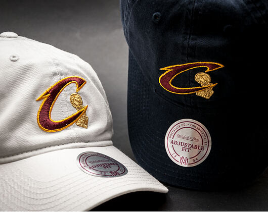 Kšiltovka Mitchell & Ness Championship Cleveland Cavaliers Navy Strapback