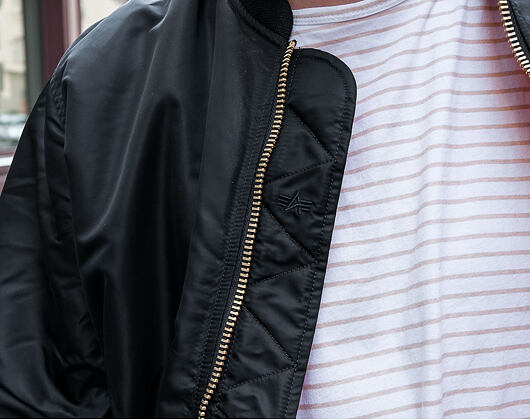 Zimní Bomber Alpha Industries MA-1 Black (-5° C)