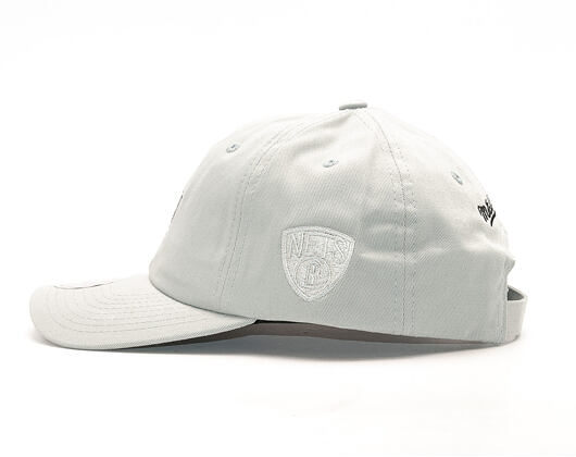 Kšiltovka Mitchell & Ness Elements Dad Hat Brooklyn Nets Grey Strapback