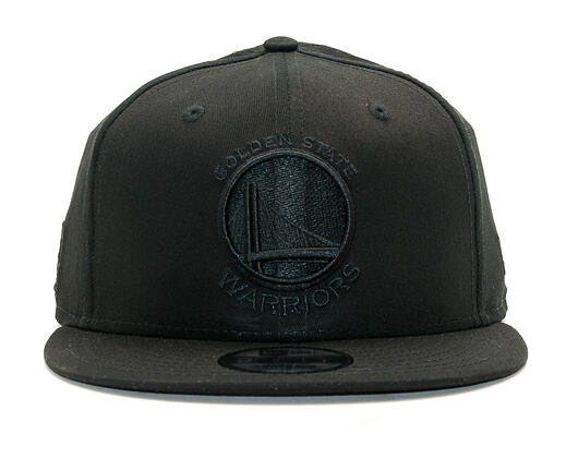 Kšiltovka New Era Black On Black Golden State Warriors Black 9FIFTY Snapback