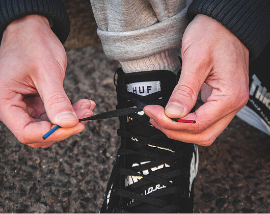 Boty HUF Thrasher Classic Hi Black
